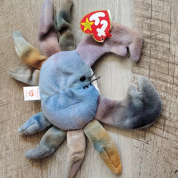 Ty Other - Claude the Crab Ty Beanie Babies